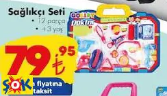 GOKİDY SAĞLIKÇI SETİ OYUNCAK GOKİDY SAĞLIKÇI SETİ OYUNCAK
